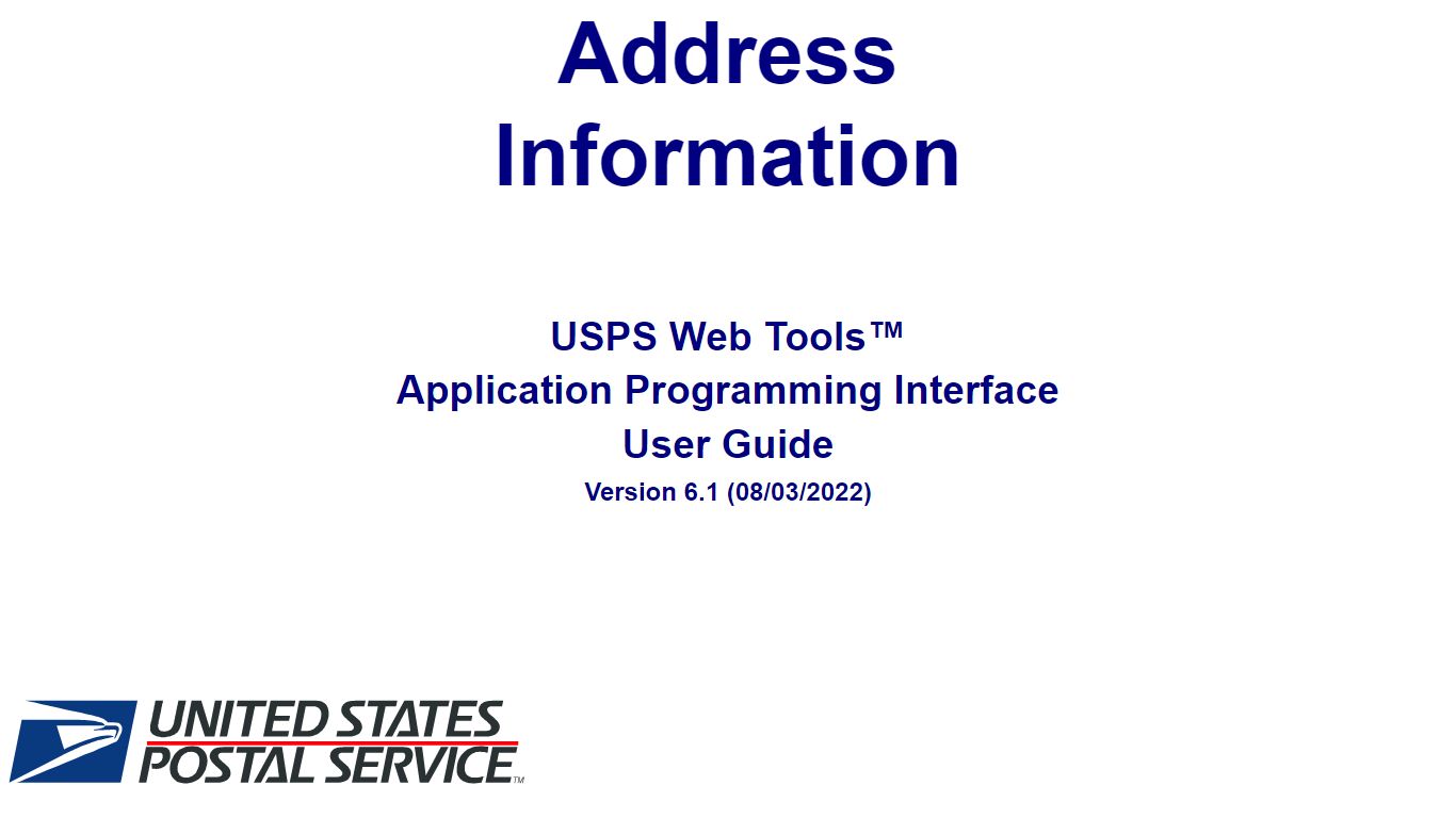 1.0 - Welcome | USPS